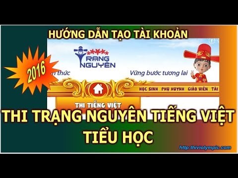 Trạng nguyên tiếng Việt - Sân chơi cuối tuần cho các con HS